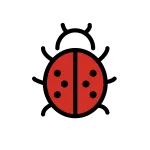 Lady Beetle SVG Icon